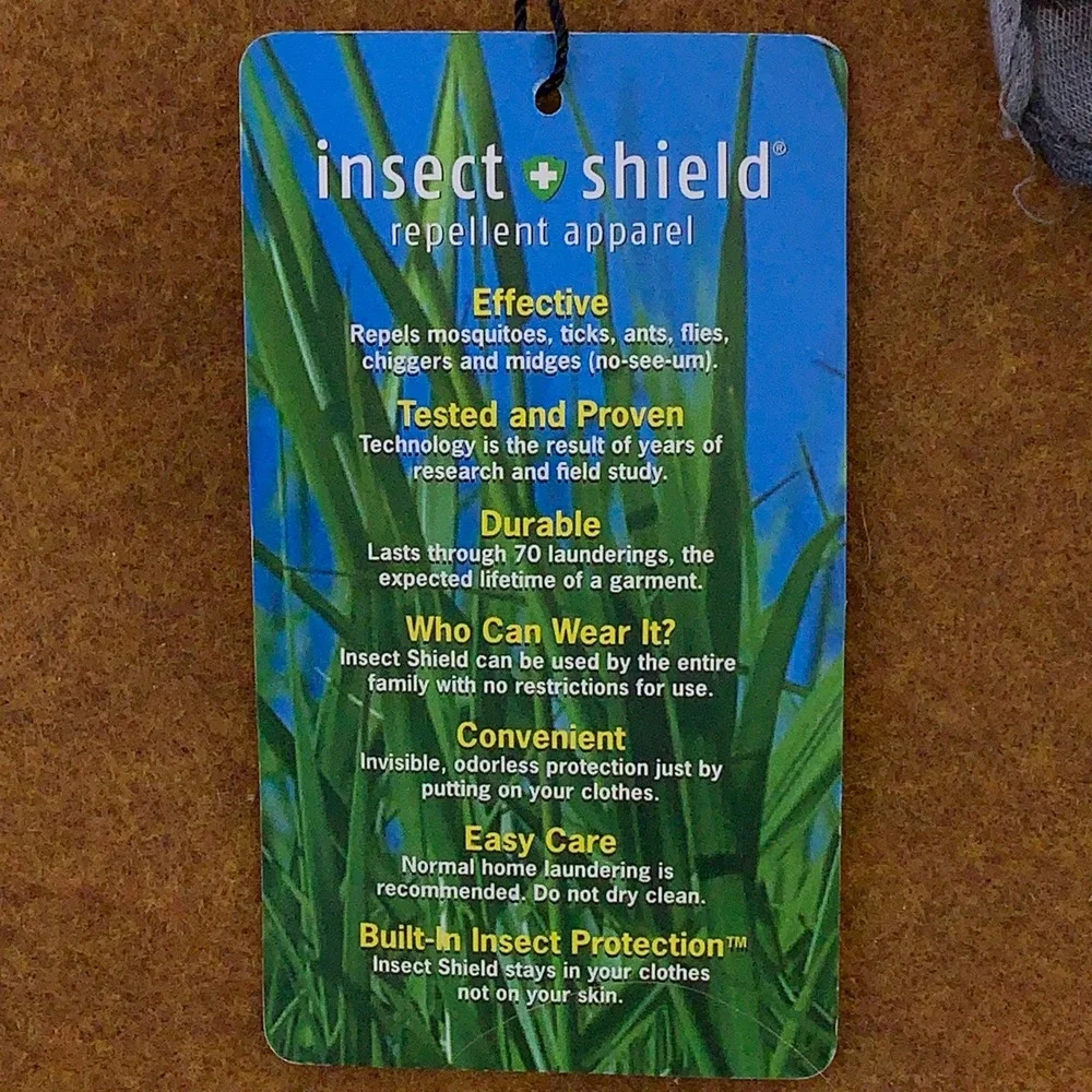 Insect Shield Unisex OS Blue Camo Permethrin Treated Bug Repellent Scarf Wrap